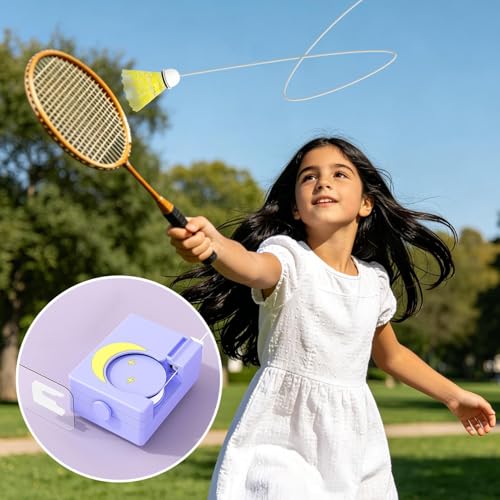 Entraîneur de badminton autonome à hauteur réglable et kit d'entraînement simple pour l'école