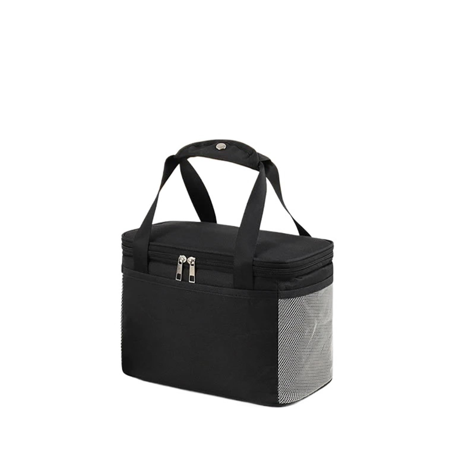 2 szt. Wodoodporna chłodziarka biurowa Lunchbox izolowana(Black)