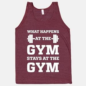 Amazon.com: What Happens At The Gym Stays At The Gym - X-Small
