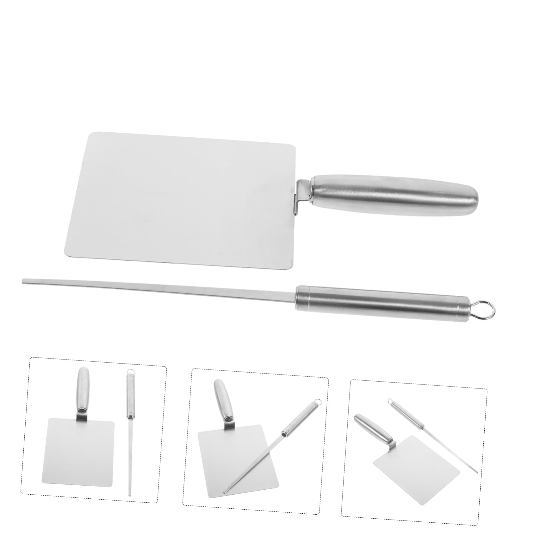 Herramienta para Pasta de Acero Inoxidable, 1 Juego