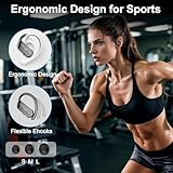 Wireless Earbuds, 2026 New Sports Bluetooth 5.4 Headphones Running with 70Hrs 6D Deep Bass, IPX8 Waterproof ENC Noise Cancelling Earphones with Earhooks, Over Ear Buds, USB-C Headset for Workout/Gym - Image 6
