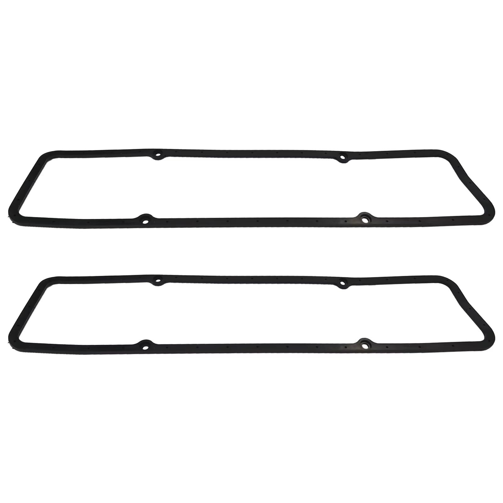 SBC Steel Core Rubber Valve Cover Gaskets Fits SB Chevy 283 305 327 350 383 400 - Foto 6