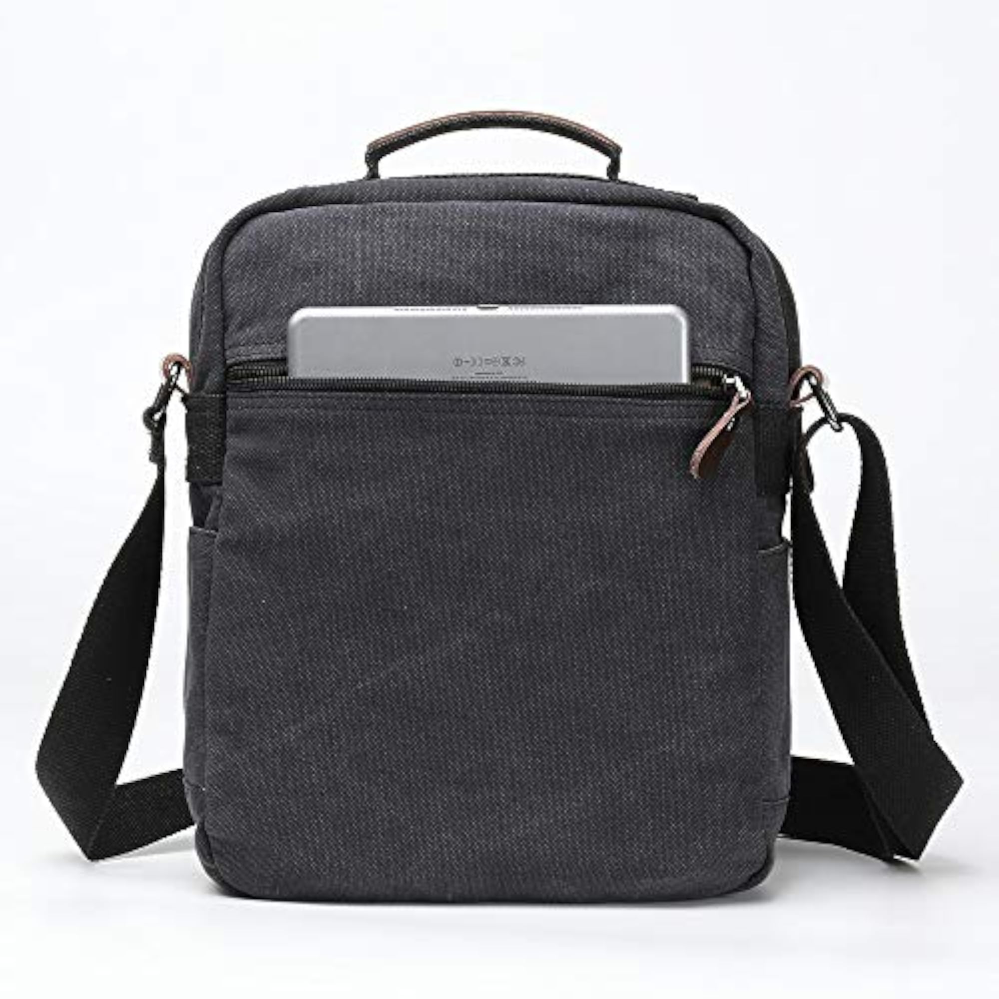 Men's Canvas Messenger Bag for Work and Travel
