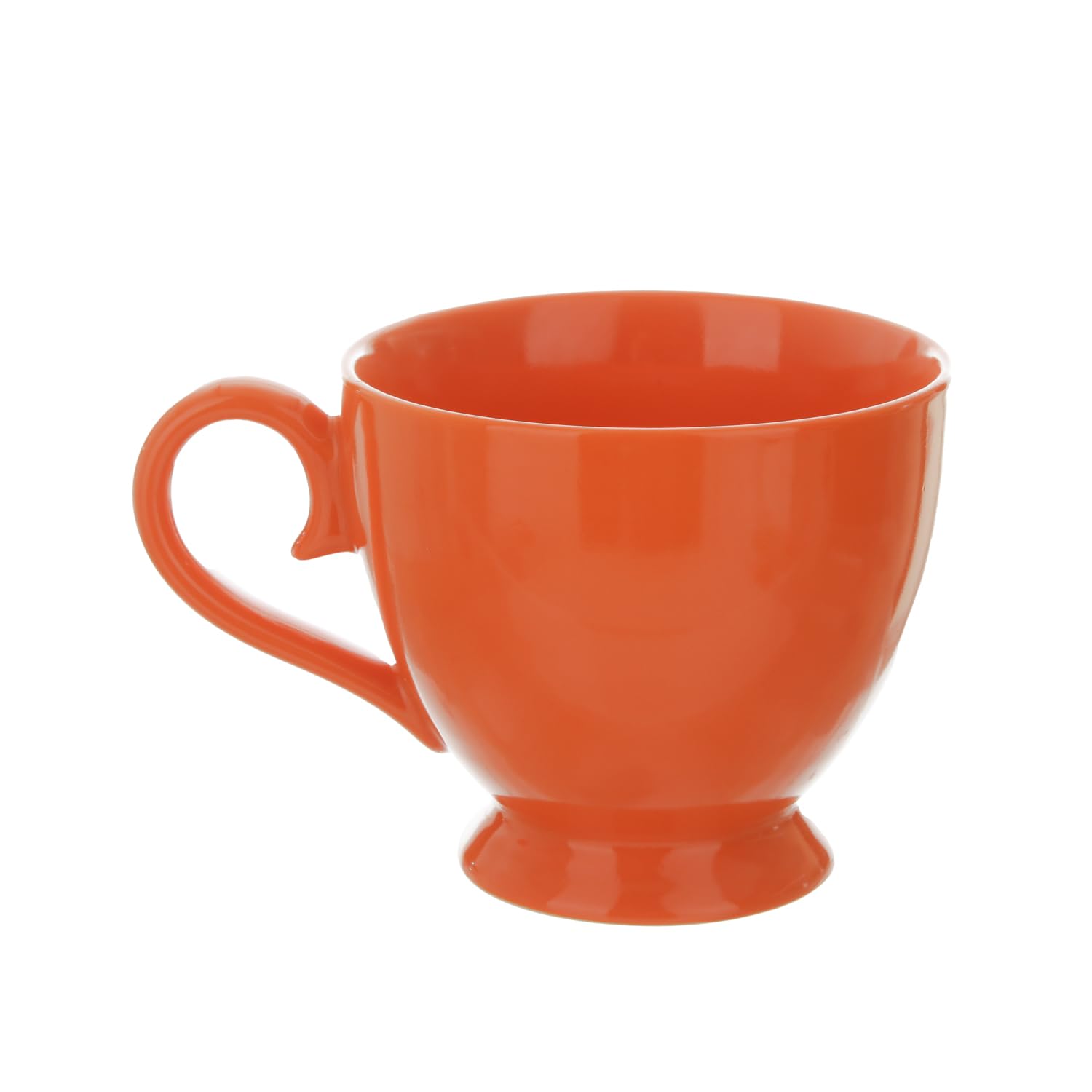 CELLO Nova Nexus Color Sunrise – Set Di 6 Tazze In Porcellana 180 Ml, Colore Arancione, Resistente Ai Graffi, Lavabili In Lavastoviglie E Microonde - 2