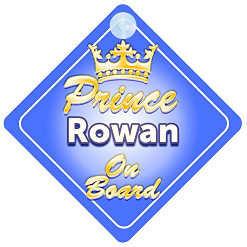 Crown Prince Rowan on Board personalizzato bambino...
