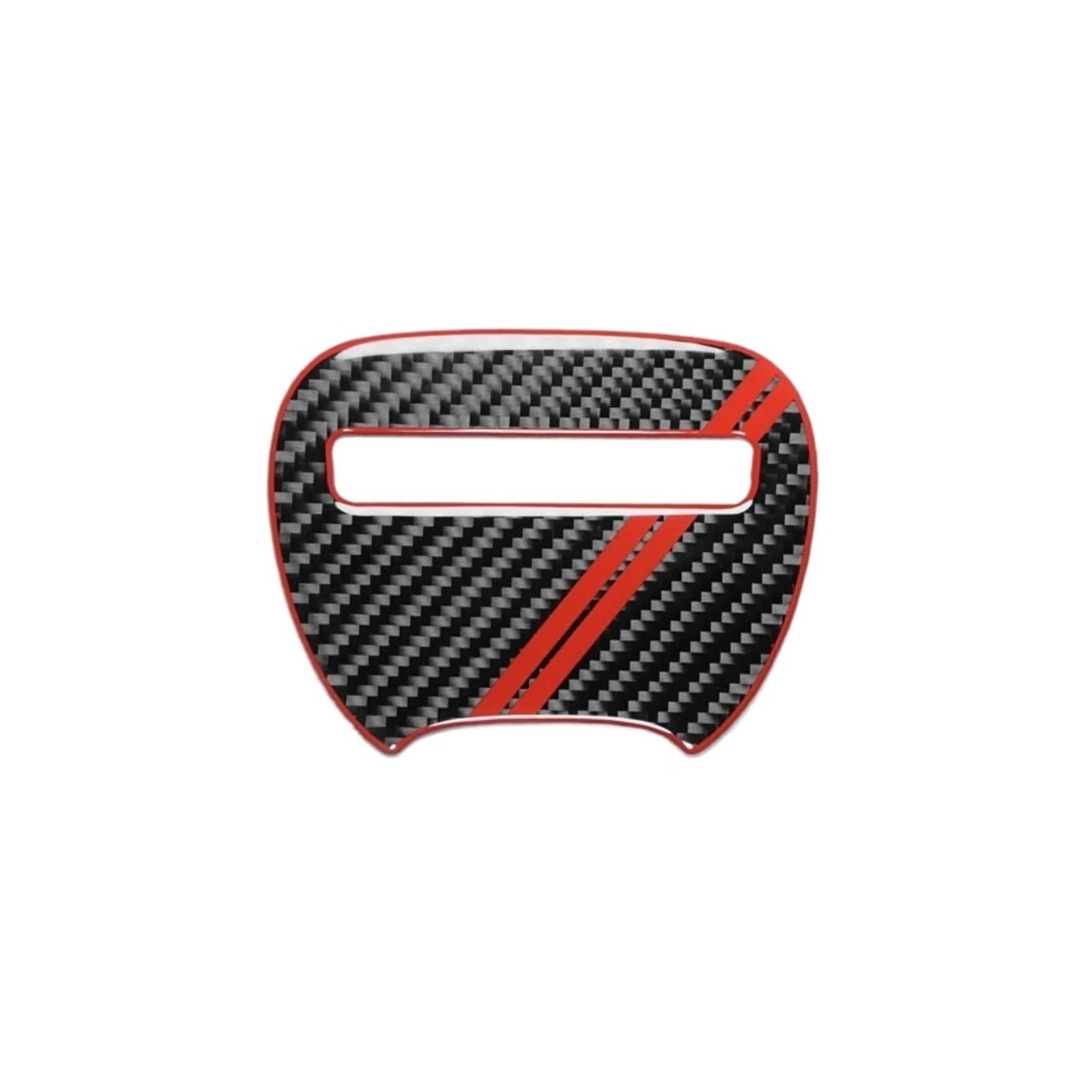 VNHLOTVJL Accessories Trim Emblem Sticker Interior Compatible for Dodge Charger Challenger Compatible for SRT 2015-2020 Carbon Fiber