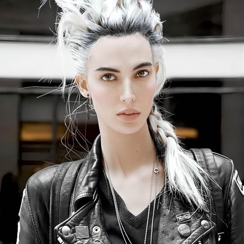 Gold Chain Earrings for Women Irregular Bar Spike Drop Dangle Earrings Long Threader Earring Dangly Tassel Earrings Stainless Steel Black Spike Steampunk Gothic Punk Earrings Jewelry2