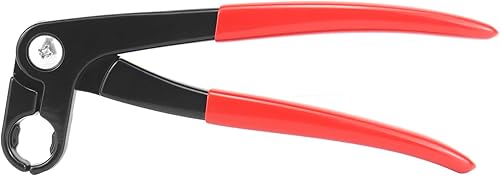 Miniatura 2 de QWORK Alicates de tubo de alimentación de combustible para vehículos todo terreno, herramienta de filtro de tubería, alicates extractor de tubos de