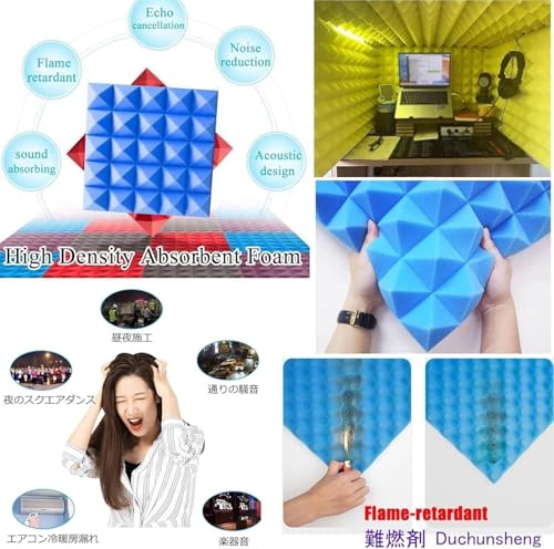 Housse insonorisante pliable grise de réduction du bruit pour microphone - 3