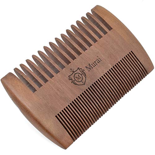 Murai Beard Kit For Men Gift Set Mens Beard Grooming Kit - Military Paddle Hair Brush, Large Handle Beard Brush, Pocket Sized Oval Beard Brush, Wood Beard Comb, And Hairbrush Cleaner #TOP6