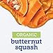 Gerber Stage 1 Baby Food, Organic Butternut Squash Jar, Baby Puree, Non-GMO, Vegetable, Puree Jars Glass, 10-pack