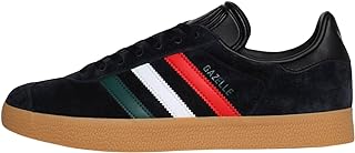 adidas Gazelle Indoor Mens Black/Scarlet/Green Sz 12