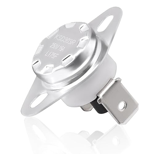 Vista 10 de Adviace SRV230-0900 Interruptor de límite alto para estufas de pellets Quadra-Fire Classic Bay 1200i y CB1200. Termodisco de sensor de seguridad