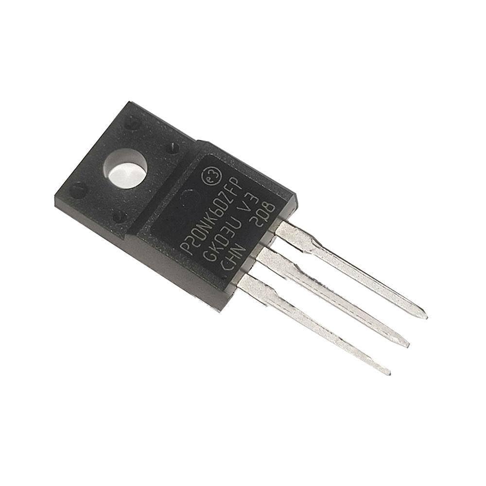 5 PCS STP20NK60ZFP P20NK60ZFP 20A 600V MOS Tube Real Picture Shooting