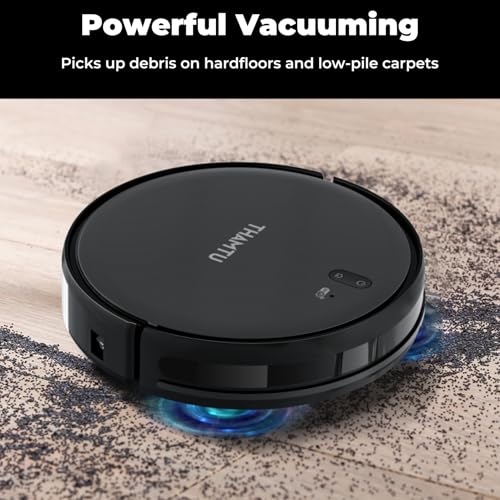 Thamtu Robot Vacuum and Mop for Hardwood Floor Low Pile Carpet Pet Hair - image 4