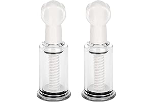 2PCS Natural Nipple Enlargement Enhancer Nipple Suction Cups Vacuum Sucker pump Twister