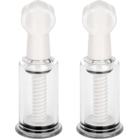 2PCS Natural Nipple Enlargement Enhancer Nipple Suction Cups Vacuum Sucker pump Twister