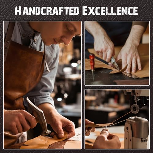 The Conan Wallet Multifunctional Compact Wallet for Men, Slim Minimalist Bifold Wallet with Pen Slot, Portable Handmade Leather Flat Banknote Storage for Daily or Travel3