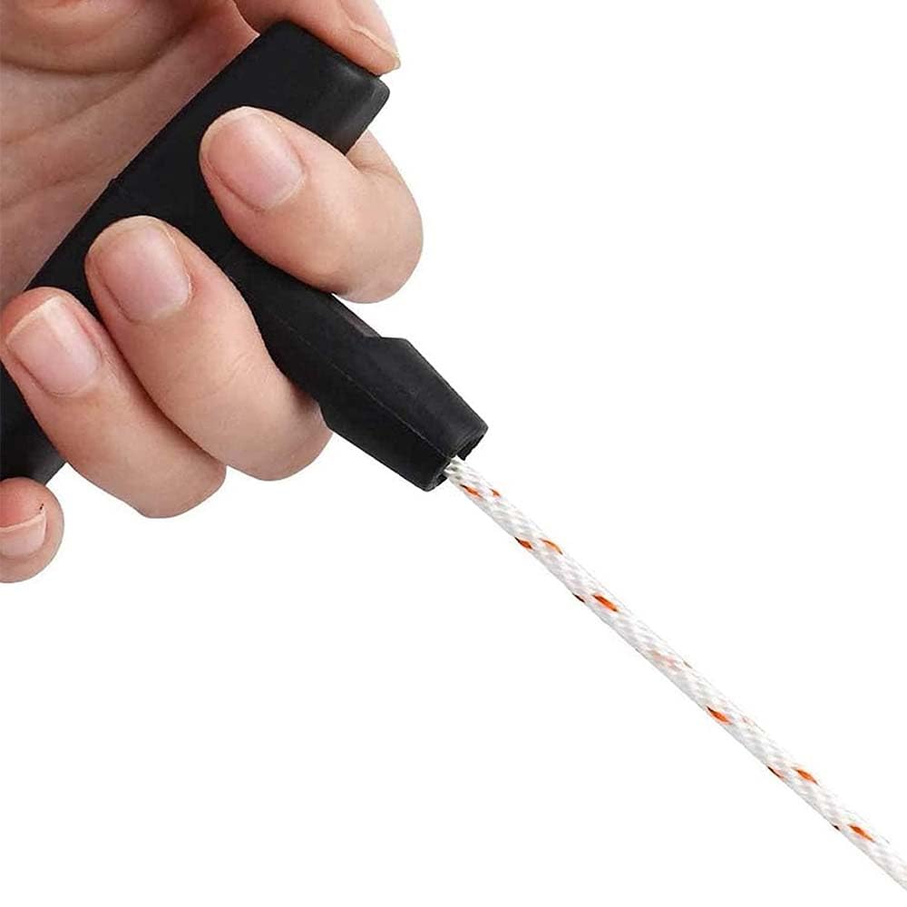 XINGMANHUILAN 3 Pcs Recoil Starter Rope with Pull Start Handle 10M Lawnmower Pull Cord with 3 Pcs Starter Handle Lawn Mower Pull Cords Engine Starter Pull Cords for Lawn Mower Engine Parts - Image 3