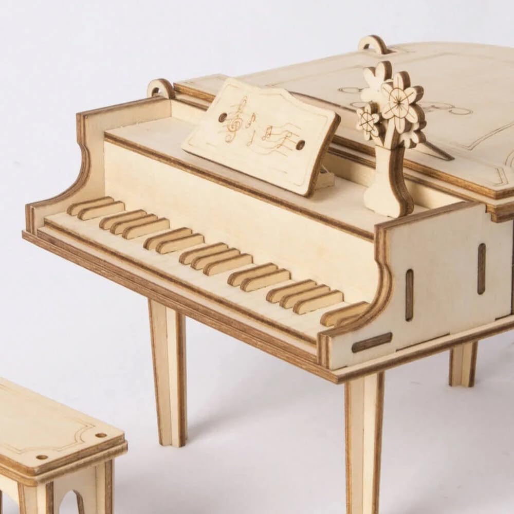 Maestro Piano de Cola de Madera para Montar
