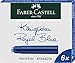Produktbild Faber-Castell 185506 - Tintenpatronen Standard, 6 Stück, Königsblau
