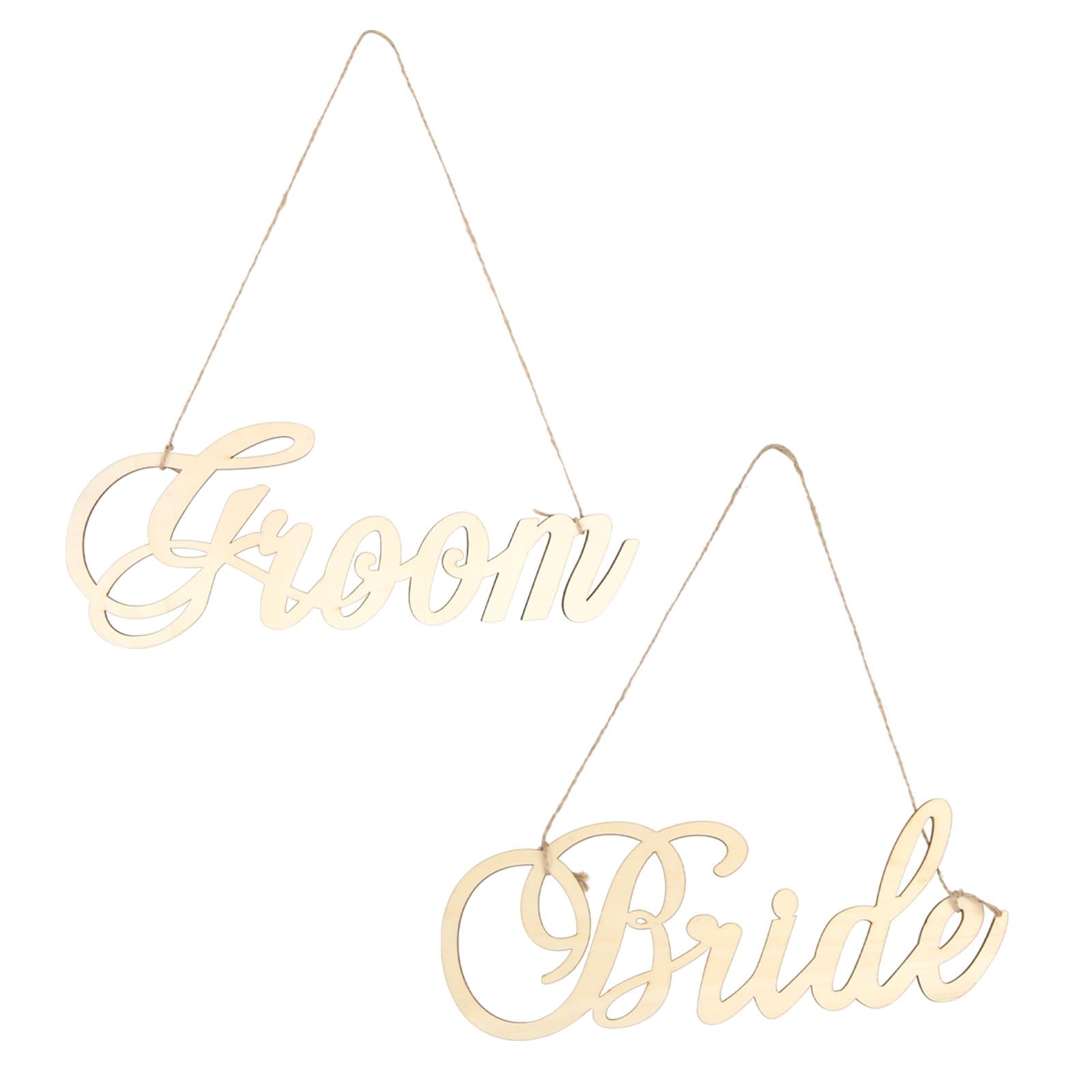 Letreros de madera para boda colgantes, carteles decorativos de puertas y sillas de eventos