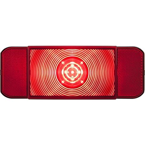 Optronics RVSTLB60P Led Passenger Side Tail Light (Rv Combination), Red Cover