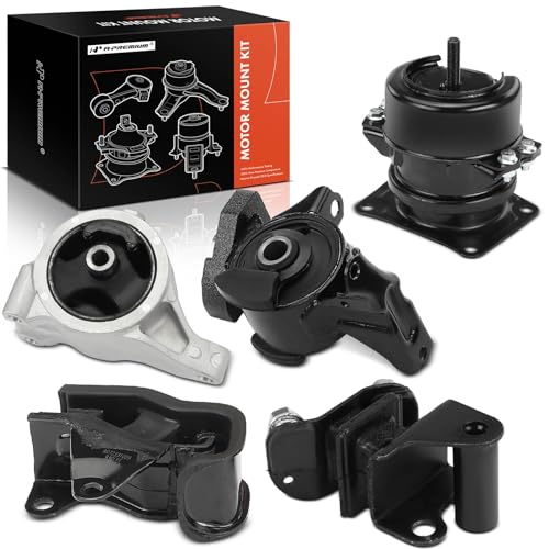 La mejor comparación de Kit7204bm Top 10. 41 A-Premium - Kit de montaje y montaje de motor de motor de 5 piezas compatible con Honda Ridgeline 2006 2007 2008 3.5L, transmisión automática, reemplazo # 50805S3V010,...