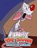  Pinky and the brain Color by Number: Pinky and the brain Color Book An Adult Coloring Book For Stress-Relief