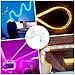TIXIPEM Waterproof LED Strip Light Clips [50pcs] - Mounting Clips with Screws for 16 to 19mm LED Neon Flexible Strip Lighting, Neon Signs DIY - [Transparent - 1.54 in]