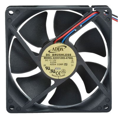 Ventilateur Brushless AD0912HS-A76GL(T) Adda 12V 92mm manchon