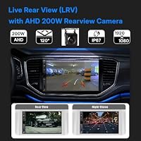 TFNexvia Doppel Din Navigationsradio, 2Din GPS DAB+ Autoradio Bluetooth mit CarPlay Android Auto, 7 Zoll Auto Radio Mediareceiver mit AHD-Rückfahrkamera, Navi, AM/FM/RDS, AUX/SWC – Ansicht 4