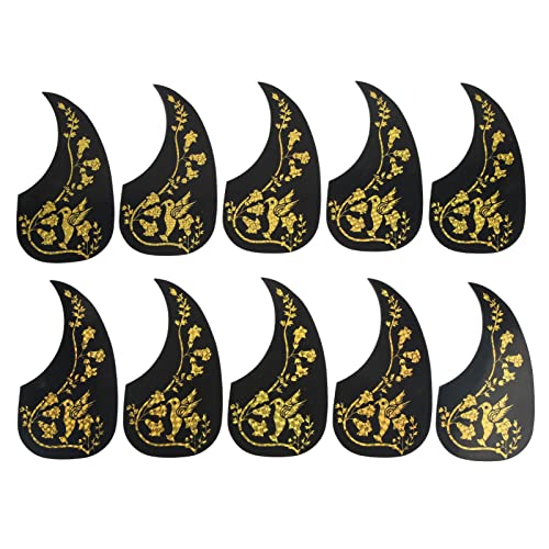 Pickguard pour Guitare Acoustique, 10 Pièces Pickguard pour Guitare Acoustique en Forme d’eau Motif Morning Glory Anti… - Les Beatles, Paul McCartney, John Lennon, RIngo Starr, George Harrison Pickguard pour Guitare Acoustique, 10 Pièces Pickguard pour Guitare Acoustique en Forme d'eau Motif Morning Glory Anti… – Image 7