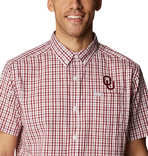 Camisa Rapid Rivers de cuadros vichy rojos de manga corta casual para verano de hombre S 4