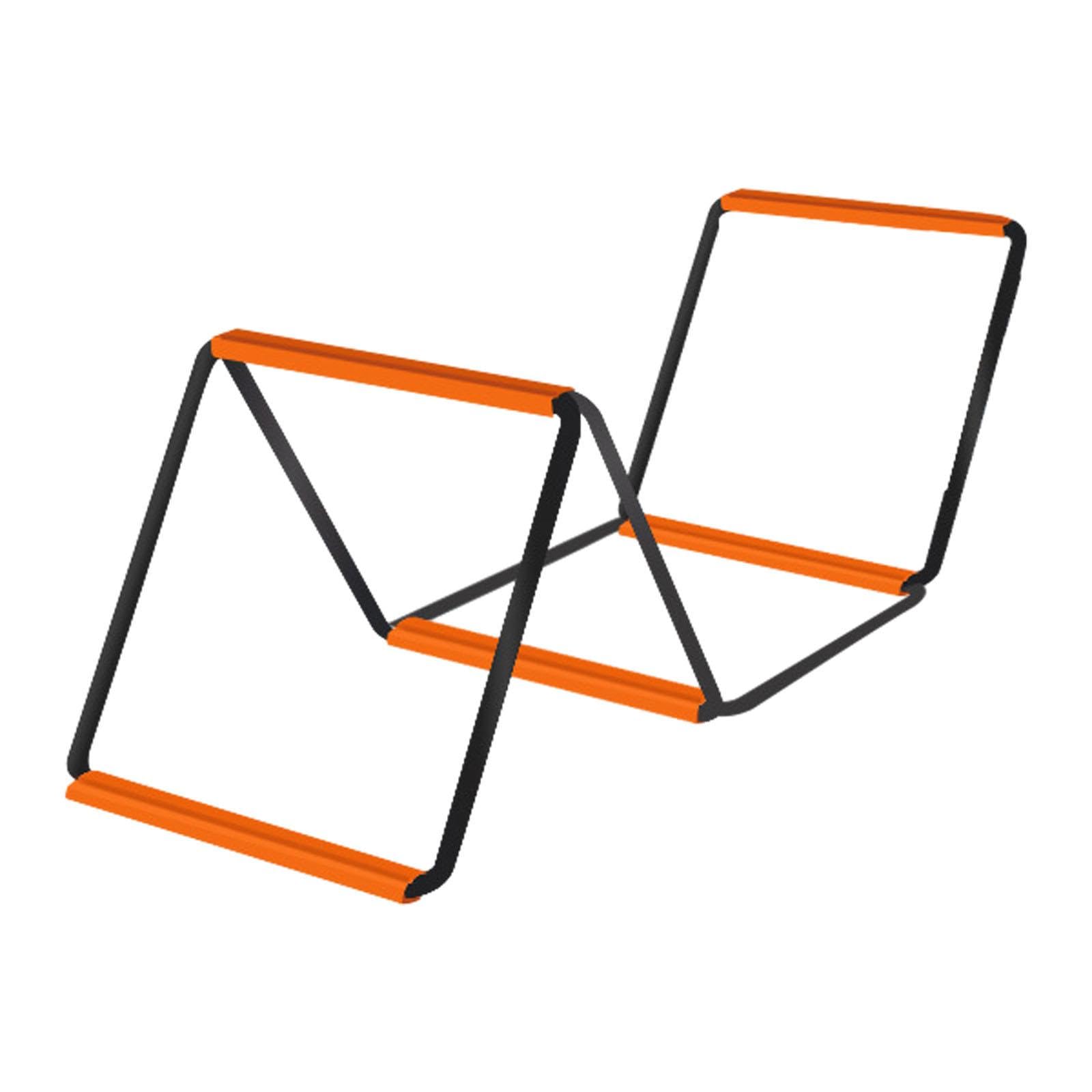 Agility Ladder Easily Set up Workout Folding Portable Football Footwork Ladder 4 Grids No Bag| Sports Equipment | Outdoor Sports Gear | Exercise Gear-image-8