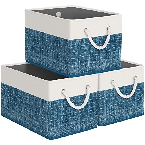 Blue / 15" X 10" X 9.5" (3 Pack)