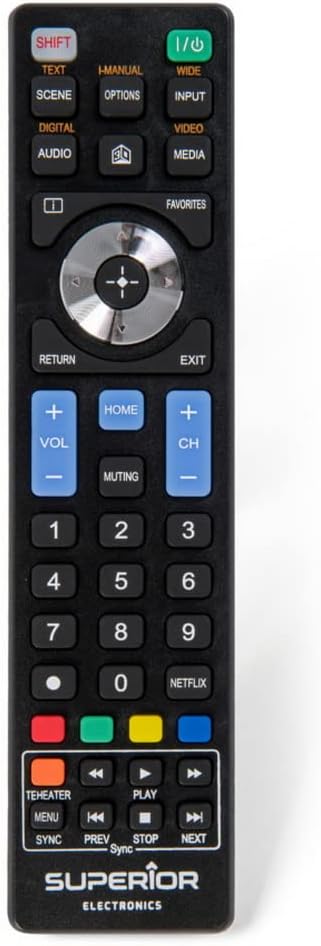 TV Remote Control RE-FLIX Ready-to-Use compatible with SONY KV-2127R