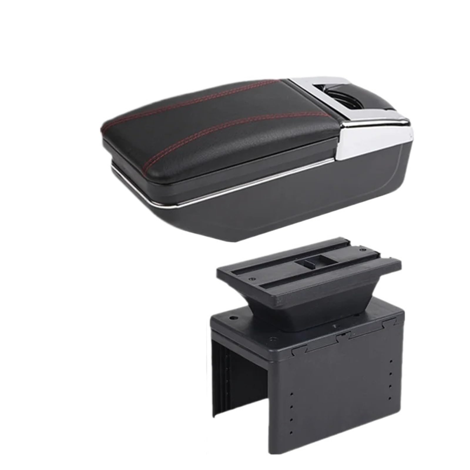 UDHQAJC For Fiat For Grande For Punto Car Armrest Box Central Storage Interior Retrofit Accessories Car Centre Console Armrest Box