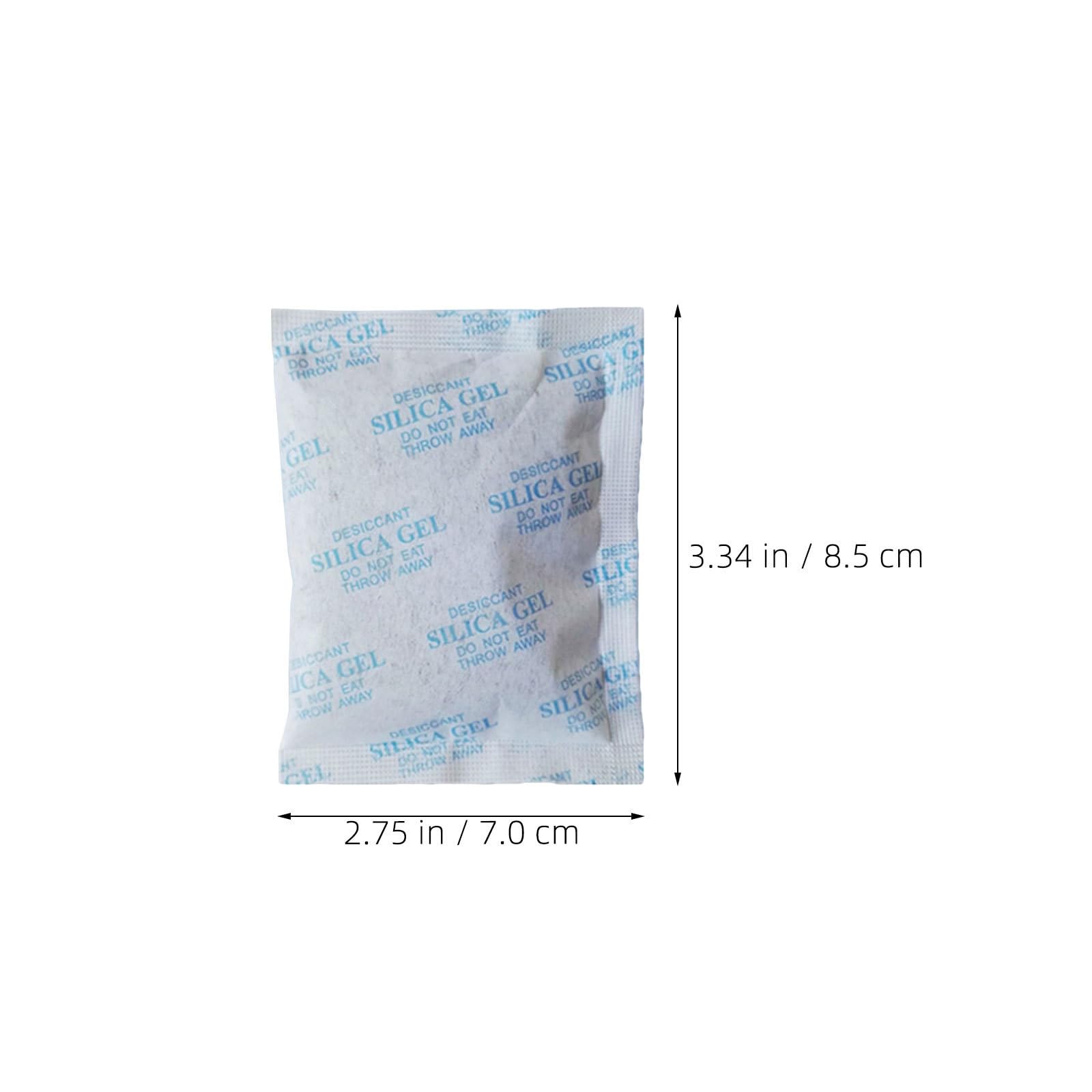 80 Unidades Sobres de Gel de Sílice de Secado 20g, No Tejido