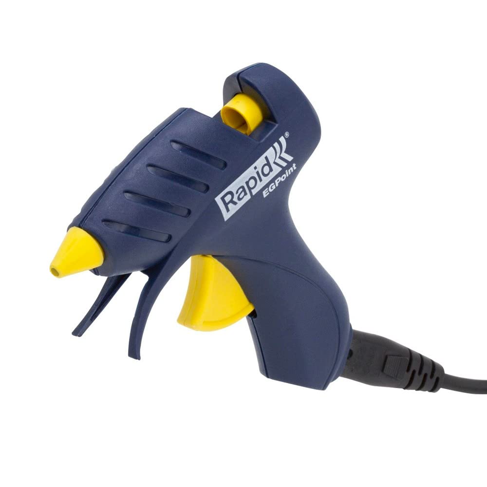 Rapid Multi Eg Point Hot Glue Gun, 7Mm Cordless Glue Gun, 80 G/Hr Glue Output, 170-200°C Temperature, Precision Nozzle, Removable Cord (40302915) Small