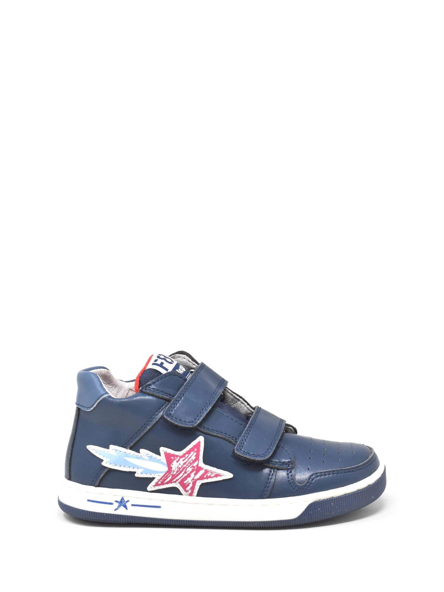 Falcotto Scarpe Con Strappi Blu 2016966 02