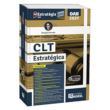 Capa do livro CLT Estratégica (Estratégia Concursos)
