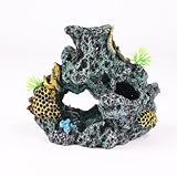 Atlantis Aquarium Rock Cave Decoration | Multi-Color Artificial Rock Formation with Holes | Safe Resin Decor for Fish Tanks | Enhances Aquatic Environment | Easy to Clean and Maintain (Rock Cave) - Image 4