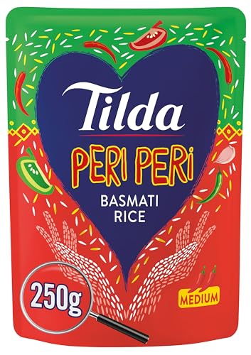 Tilda Microondas Peri Peri Basmati Arroz, 250g