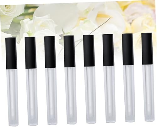 10pcs Transparent Empty Lip Gloss Containers Durable Makeup Bottles for Travel for Lip Gloss Oil and Dye Liquid