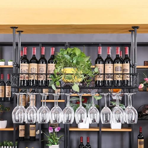 Support de suspension de vin réglable pour libérer vos placards - 2