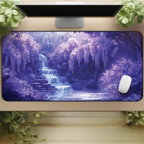 Alfombrilla ratón gaming flor de la cascada ideal para renovar tu zona de juego