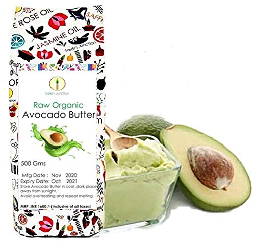 Green Junction Raw and Unrefined Natural Avocado Butter (500 g)