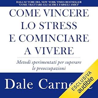 Come vincere lo stress e cominciare a vivere copertina