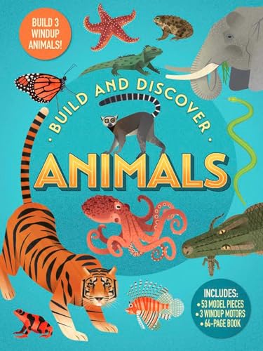 Build & Discover Animals 1645177750 Book Cover